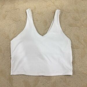 Target Athletic Tank in White. Size S/M